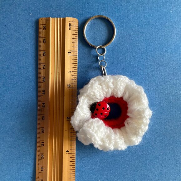 Crochet Keychains, Affordable Gift Set, Backpack Charms, Keychain Charm - Picture 4 of 16